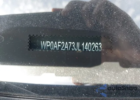 2018 Porsche Panamera Turbo z USA, uszkodzony, nr VIN WP0AF2A73JL140263